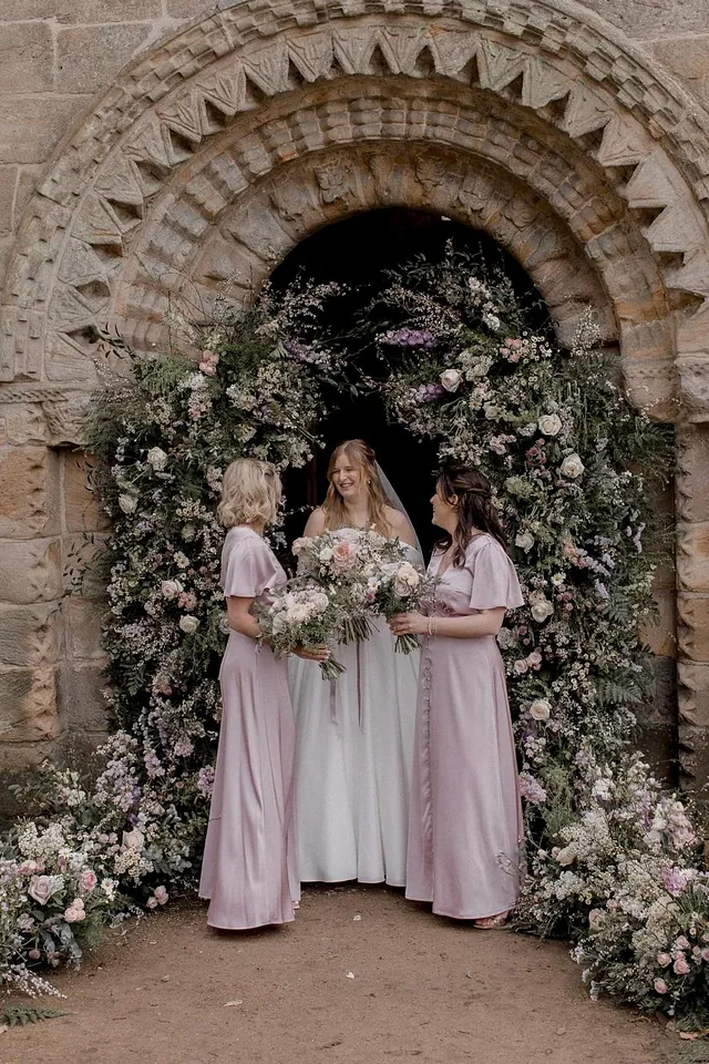 Luxury wedding flowers Northumberland