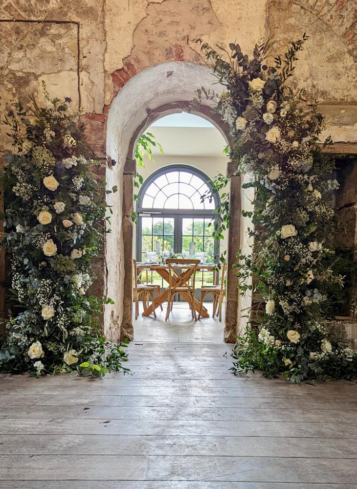 Luxury wedding flowers Northumberland